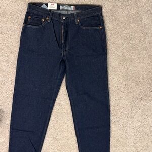Levi's Men's Relaxed Fit Jeans in Dark Blue